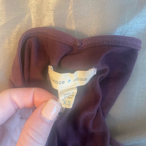 Purple Halter Top - Picture 3 of 3